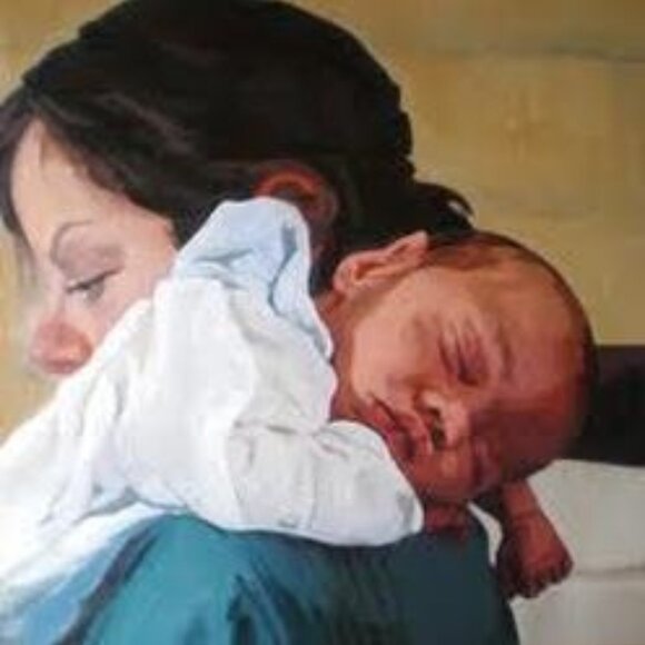 Photos of me my newborn baby (michelle) my husband (Ron) and my lovely lil eli! - Picture 1 of 3